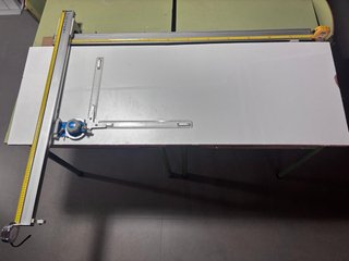 Tecnígrafo profesional de aleación de aluminio.