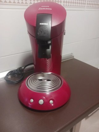 Cafetera Philips Senseo Roja