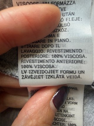 Sudadera gris Other Stories neopreno