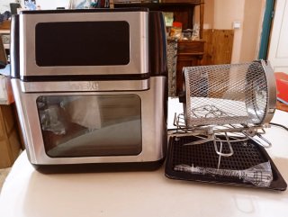 Freidora de aire horno 10L 1500W