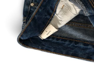 y2k vintage style high waist dark denim skirts