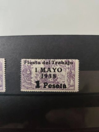 Lote 2 Sellos España 1938 II República