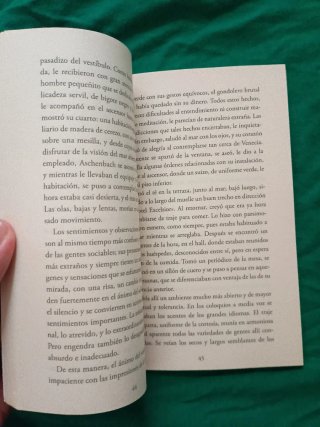 Muerte en Venecia.