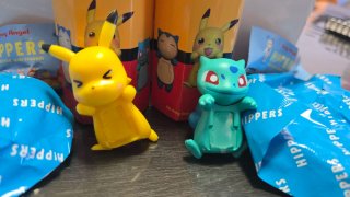 Sonny Angel Hipper Pokémon Pikachu y Bulbasaur