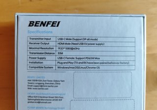 Kit trasmettitore wireless USB-C e ricevitore HDMI