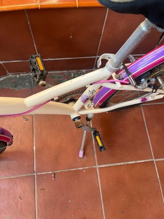Bicicleta niña con cesta
