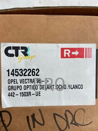 Opel vectra intermitente del derch ref: 14532262