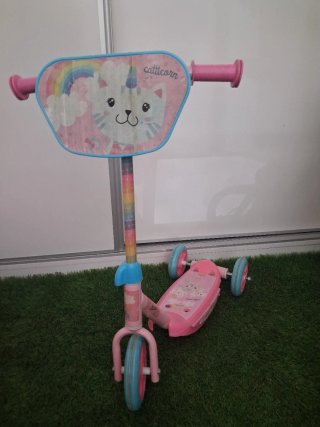 Patinete infantil 3 ruedas Catticorn