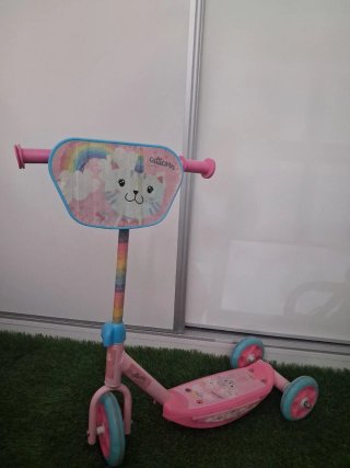 Patinete infantil 3 ruedas Catticorn