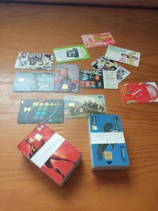 Collezione di Carte Telefoniche Prepagate