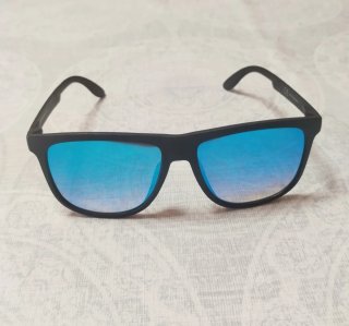 Gafas de sol hombre negras y azules