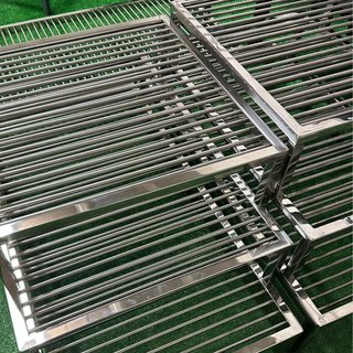 Parrilla Argentina Acero Inoxidable Premium 50x50