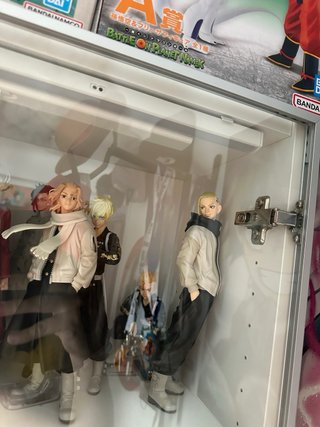 Estantería Vitrina IKEA Blanca y Transparente