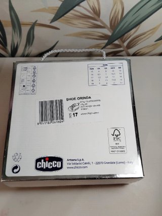 Zapatillas Chicco bebé T.17 nuevas con etiquetas