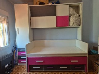 REGALO Armario infantil, (Sin la cama,no incluida)