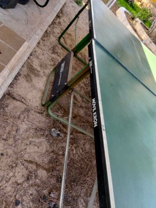 Mesa de ping pong plegable