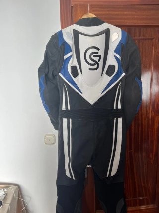 Mono de piel para moto