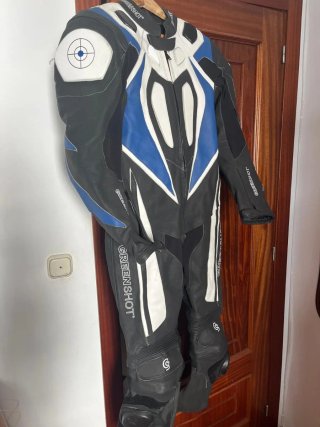 Mono de piel para moto