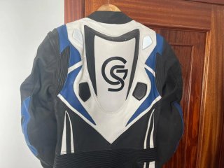 Mono de piel para moto