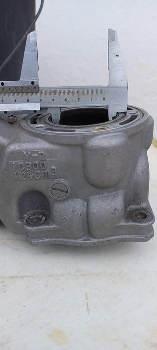Cilindro YZ125 2017 Danificado