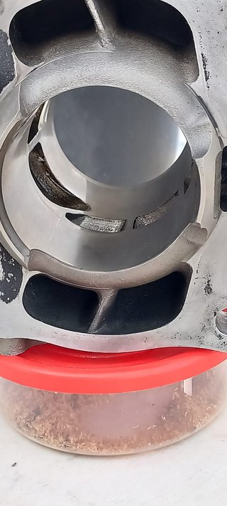 Cilindro YZ125 2017 Danificado
