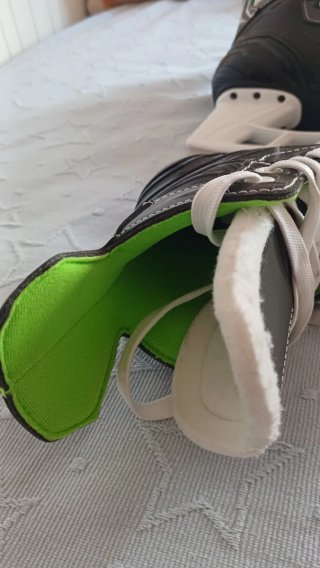 Pattini da ghiaccio Bauer XLS Taglia 37.5 - Perfette condizioni