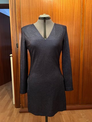 Vestido mini Purificación Garcia negro