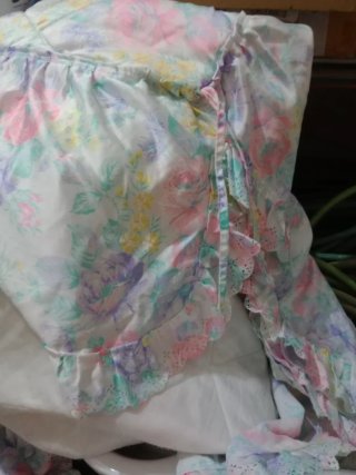 Edredón floral multicolor