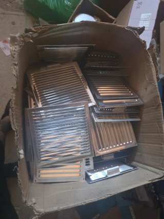 Rejillas metálicas para ventilación