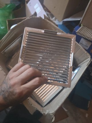 Rejillas metálicas para ventilación