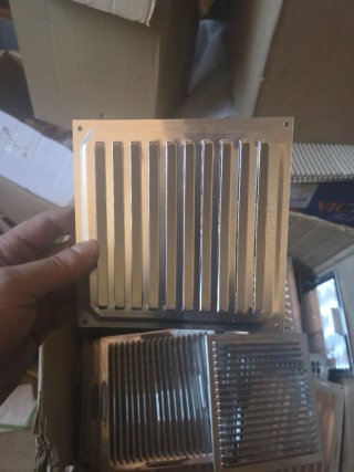 Rejillas metálicas para ventilación
