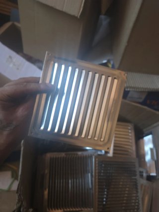 Rejillas metálicas para ventilación
