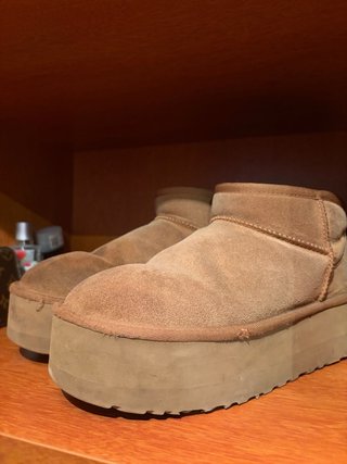 Botas UGG Marrones Plataforma