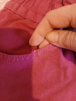 Pantalón vaquero rosa Lefties mujer