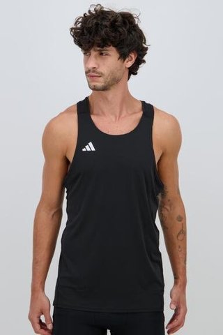 Camiseta técnica tirantes Adidas Adizero negro S