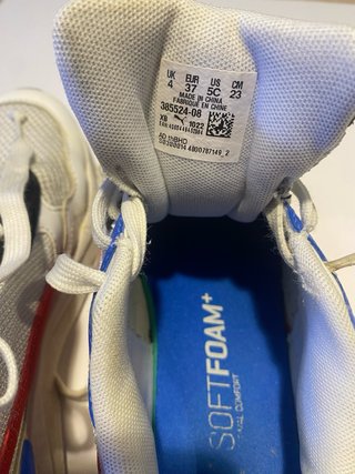 Zapatillas Puma Blancas y Azules