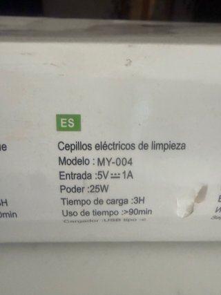 Cepillo de limpieza