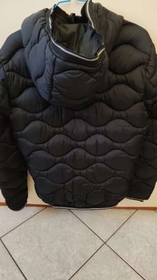 Blauer Cappotto Nero