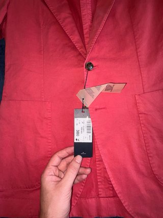 Americana Tommy Hilfiger Roja Talla M