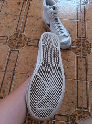 Scarpe Nike alte donna bianche e grigie