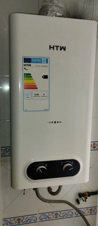 Calentador HTW, placa de cerámica y oya de presión