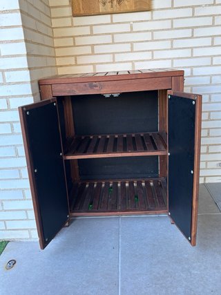 Mueble auxiliar exterior ÄPPLARÖ madera