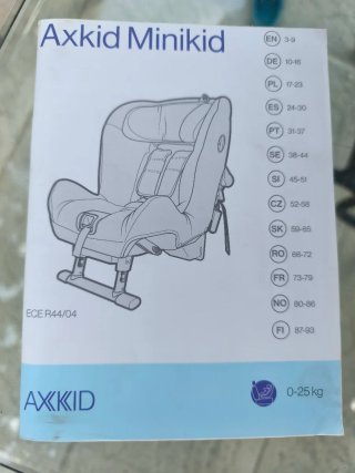 Silla Coche Axkid Minikid 0-25kg Contramarcha