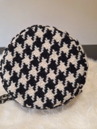 Bolso cubo pata de gallo