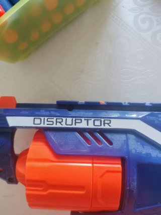 Pistola Nerf Disruptor Elite + 75 balas