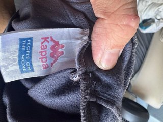 Chaqueta Kappa Vintage Banda Logo Azul Marino