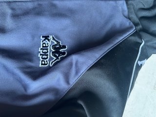 Chaqueta Kappa Vintage Banda Logo Azul Marino