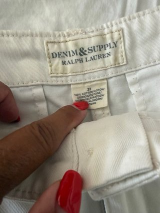 Conjunto Ralph Lauren Top y Falda Blanca