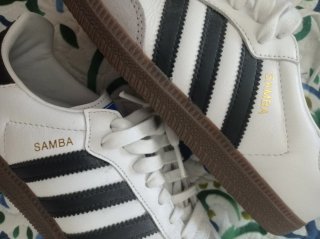 Zapatillas Adidas Samba Blancas y Negras