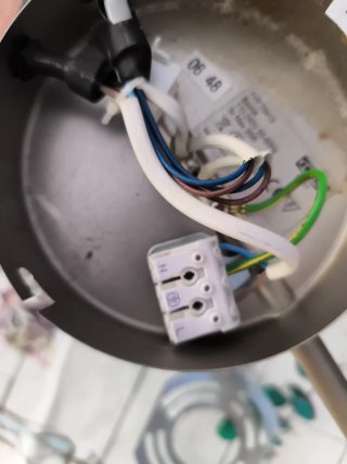 Lámpara de techo Ikea Plata y Blanca